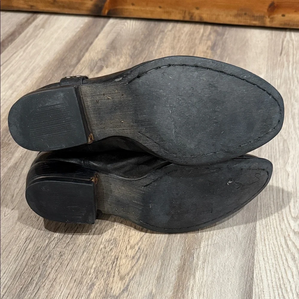 Ariat Studded Western Boots Womens Epic Harness Cowboy 11 B Black Leather - Picture 13 of 16